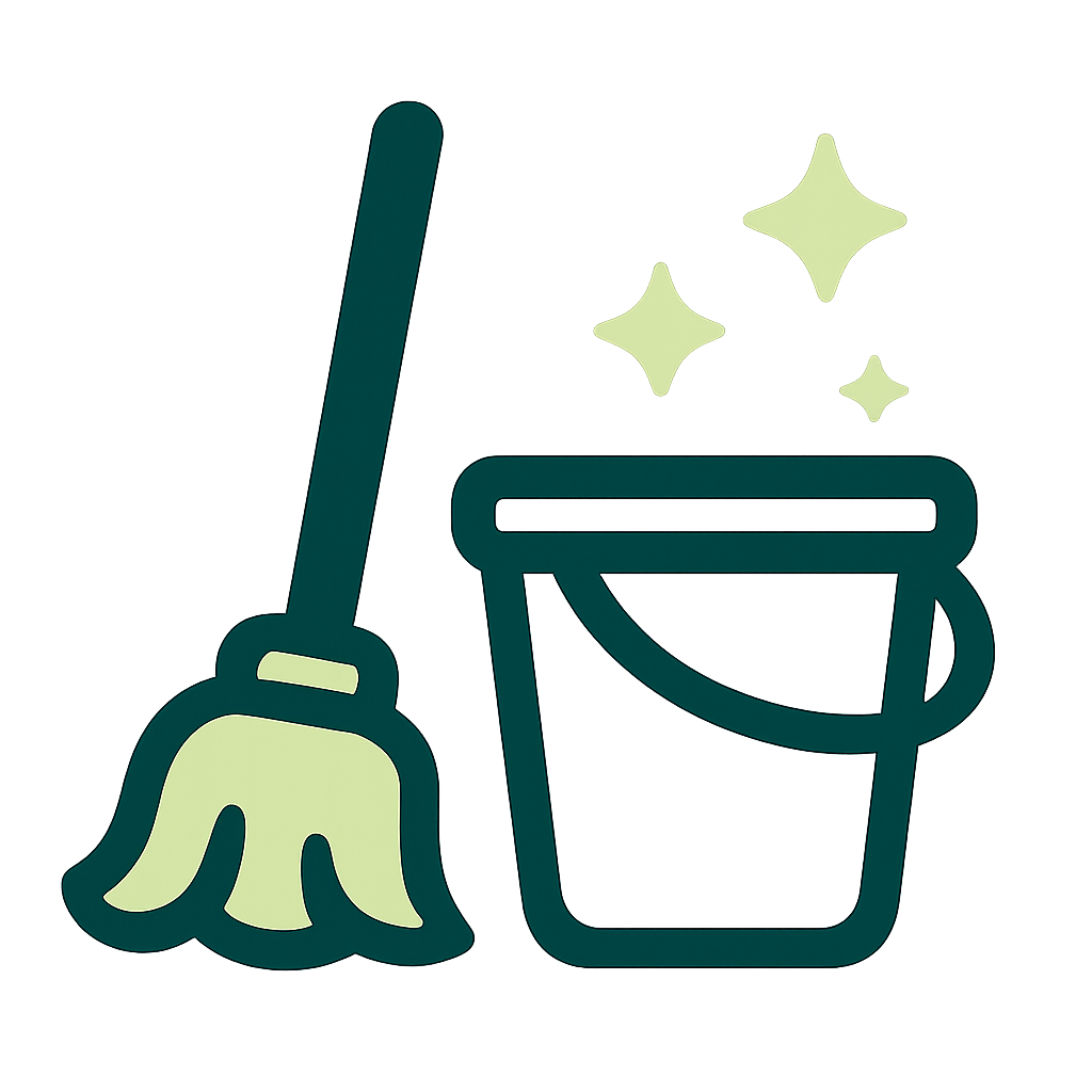 Cleaner adding a new service on a laptop